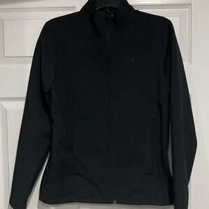 Under Armour Men’s Black Performance Jacket, Fleece Lined, EUC.